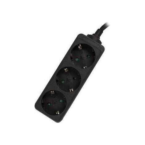 Regleta Enchufes 3 Tomas sin Interruptor Ewent EW3959 3680W (1/3)