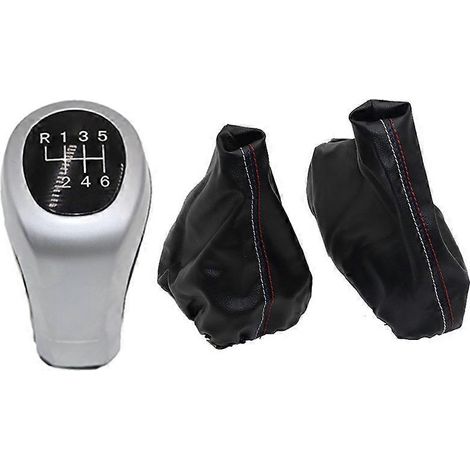 Soufflet de levier de vitesse en cuir 5/6 vitesses pour BMW Série 3 E36 E46 M3 - Accessoires décoratifs (1/5)