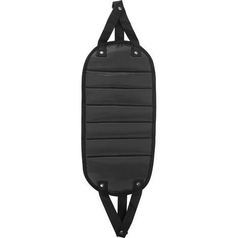 Housse de pied réglable pour avion et bureau, repose-pieds portable noir (1/5)