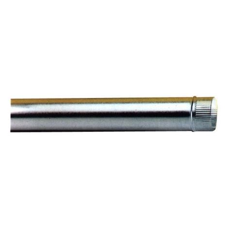 TUYAU POÊLE GALVANISÉ 0,5 MM - 110 MM
