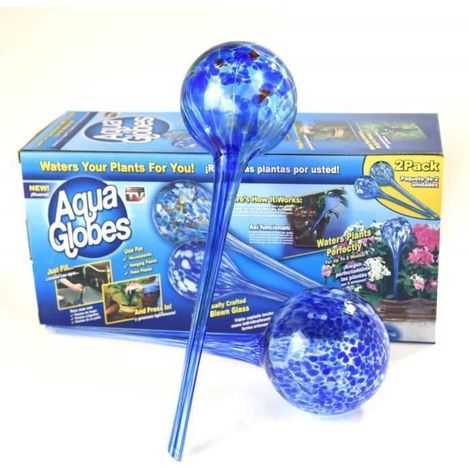 Globes d'arrosage - CELLUSTOP - Sungmor Aqua globes - 2 pièces - Verre - 300 ml