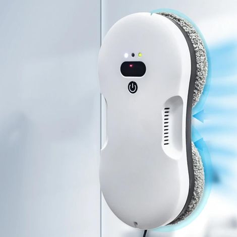 Robot limpiacristales, aspiradora inteligente para ventanas con rociador de agua automático, robot limpiacristales con control remoto.