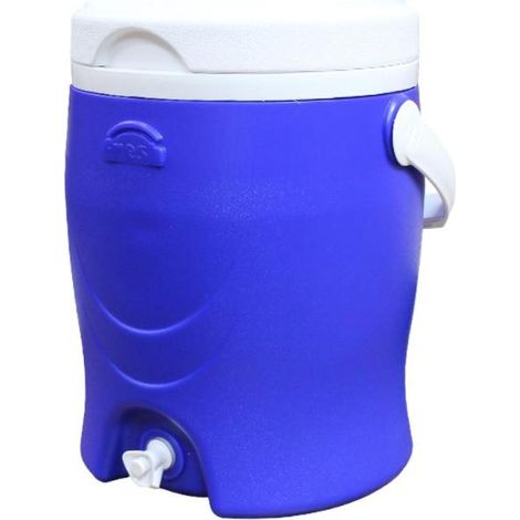 KORMAX bidon termo grifo azul 25l atlas , Bidón termo con grifo Kormax de 25 litros en color azul, ideal para mantener bebidas frías o calientes durante más tiempo en eventos, excu (1/4)