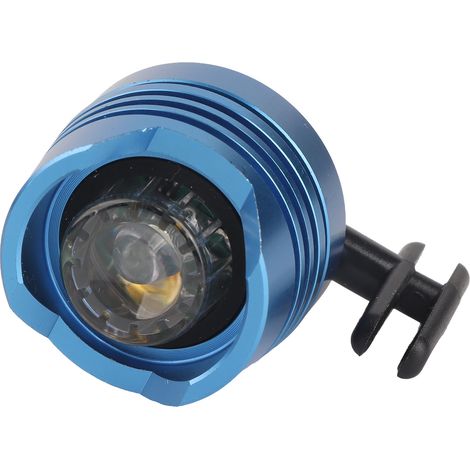 Zwei Schuh-Stirnlampen aus Aluminiumlegierung, batteriebetrieben, multifunktionale perforierte Schuhlampen, geeignet zum Radfahren, Campen, Wandern, blau. (1/5)