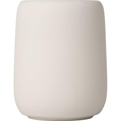 Mug à Brosse à Dents en céramique Moonbeam avec Espace pour Brosse à Dents et Dentifrice, Accessoire de Salle de Bain Exclusif (H/l/P): 11 x 8,5 x 8,5 cm Moonbeam (1/5)