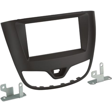 Kit support Autoradio compatible avec Opel Karl - Noir