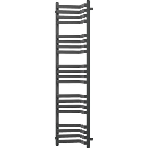 Mexen Loop termosifone da bagno 1600 x 375 mm, 837 W, antracite - W129-1600-350-00-66 (1/3)