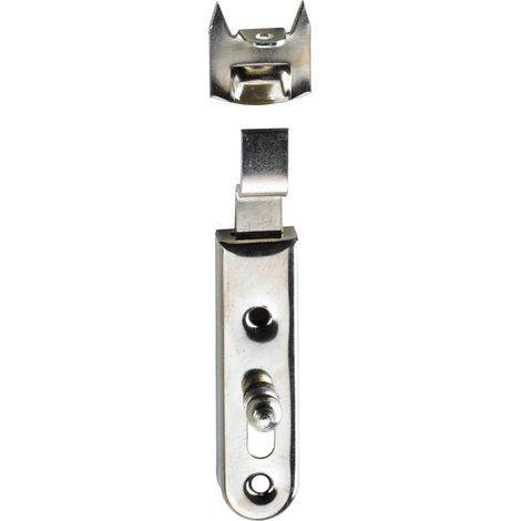 Hettich Möbelriegel gekröpft, 50 x 13 mm - 2 Stück