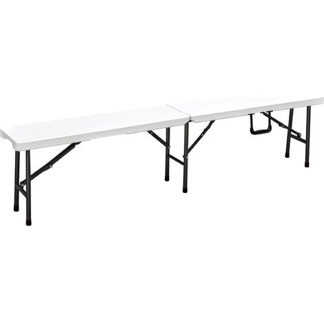 PANCA PIEGHEVOLE PVC BIANCO 180X25X43