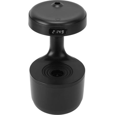 Humidificateur anti-gravité en forme de goutte d'eau, silencieux, fine brume, étanche, USB, noir (1/5)