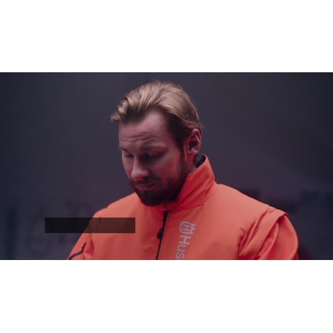Husqvarna – Visière de protection V 10 pour casque SmartGuard – Demi-visière facile à remplacer – Pour chantiers humides et espaces confinés (1/2)