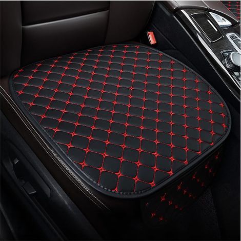 2-teiliges Autositzkissen-Set, rutschfestes PU-Leder, universeller Frontschutz, Komfort für Auto und LKW (1/5)