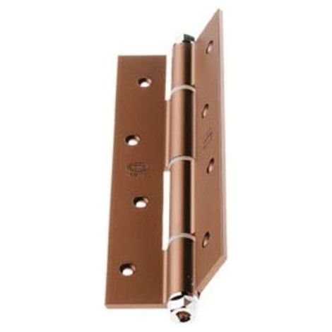 BISAGRA SIMPLE ACCION ALUMINIO BRONCE