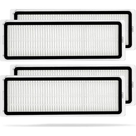 4 Filtre HEPA,Lavable,Haute Efficacité,Dreame L10 Prime D10 Plus S10,Robot Aspirateur (1/5)