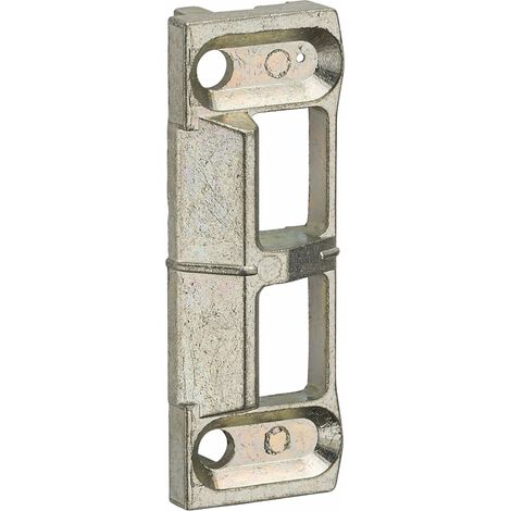 Gâche de tringle double pour fenêtre 2 vantaux Unijet – Acier FerGuard® – Dimensions 55 x 20 mm – Installation facile sur bois et PVC – Ferco By Thirard