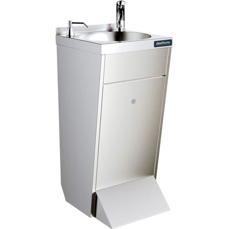 Lave-Mains sur Piètement en Inox avec un Robinet Électronique - Distform