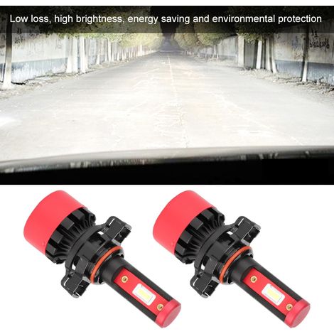 Set mit 2 Mini-Autoscheinwerfern mit integriertem, fokussiertem Weißlicht, H13 60W, L5 LED-Lampen (1/5)