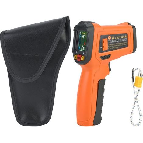 PM6530D Thermometer infrared digital without contact of high precision -50C 800 ℃ / -58 1472 ℉ (1/5)