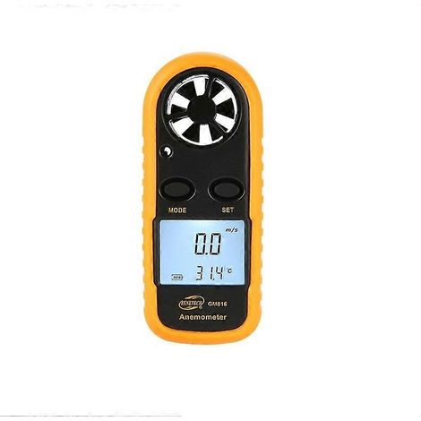 Mini anémomètre numérique GM816 GM8908, anémomètre de poche, instrument de mesure de la vitesse du vent, précision : 30 millisecondes (65 mph) GM816 (1/5)