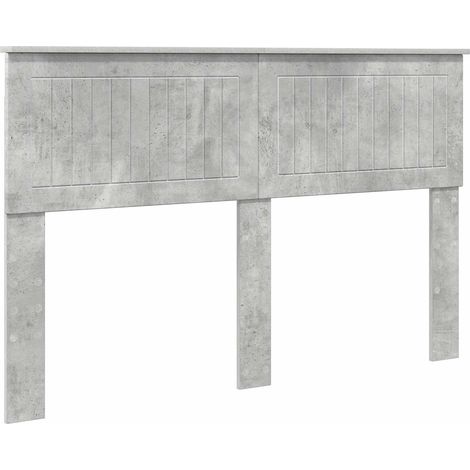 Maison Exclusive - Cabecero Gris Concreto Madera contrachapada (1/5)