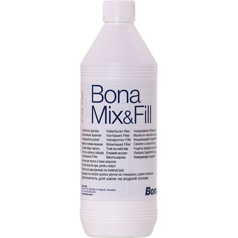 Stucco per legno a base d'acqua, Stucco per parquet, Stucco per fessure legno, 1 Litro (1/5)