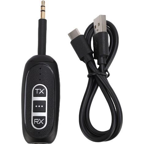 Adattatore audio Bluetooth 5.4 2 in 1: trasmettitore/ricevitore Bluetooth,adattatore audio AUX da 3,5 mm (1/5)