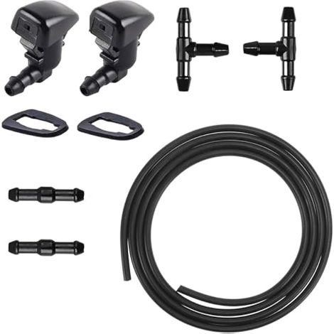 7T4Z-17603-A Kit de buses de lave-glace compatible avec Ford Edge Lincoln MKX Base Sport Premium Sport avec joints de 2 mètres de tuyau de fluide (1/5)