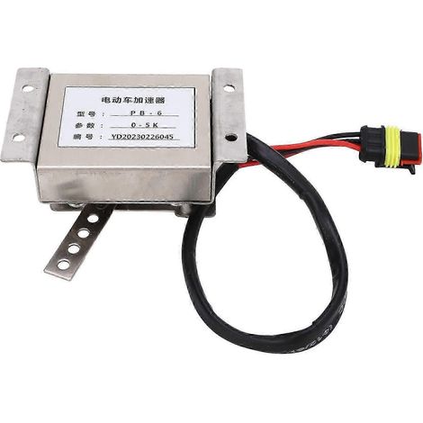 Contrôleur d'accélérateur à résistance de type PB6 YD006 05K, compatible avec le système de potentiomètre de voiturette de golf Curtis. (1/5)