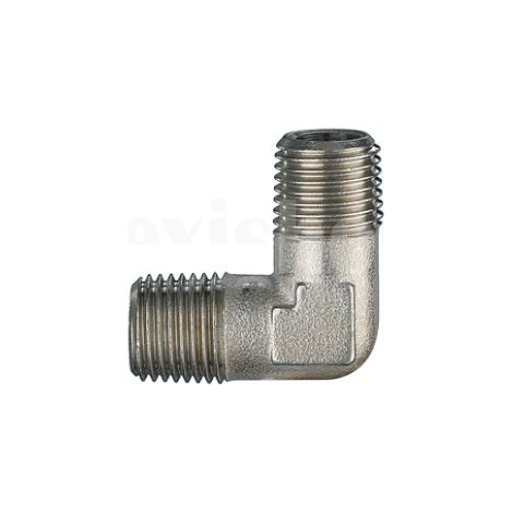 RACCORDO A L FILETTATO MM 1/8" 1/4" 3/8" 1/2" 3/4"  1/4"