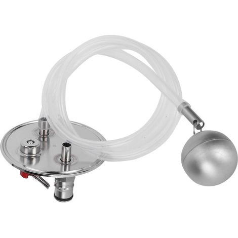 [RM]Kit de couvercle de cuve de fermentation avec tube plongeur flottant et pièces de brassage pour fût de 29 L/58 L-AquaForge (1/4)