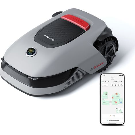 DREAME Mähroboter A1 Pro, Drahtloser Umfang Mähroboter, 2000m², App-Steuerung, OmniSense™ Technologie, Intuitive Zonenverwaltung, Intelligente Hindernisvermeidung