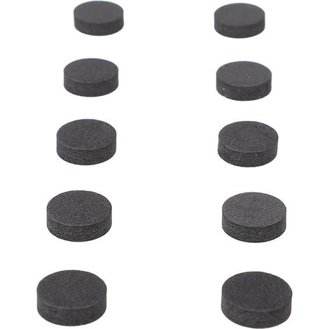 Patins isolants pour haut-parleurs (15 x 5 mm, 100 pièces) en mousse EVA autocollante, multi-usages, anti-vibrations, pour barres de son et lecteurs CD/DVD. (1/5)