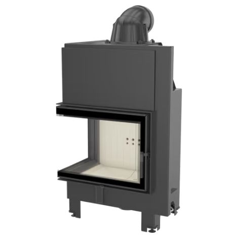 Inserto para chimenea MBZ 13 BS cristal en el lado izquierdo (1/5)