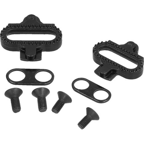 Kit complet pédalier vélo SPD SH51 avec plaquettes amovibles en métal pour cyclisme. (1/5)