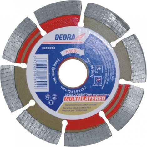 Disco multicapa Segm de 230 mm/22,2 (1/2)