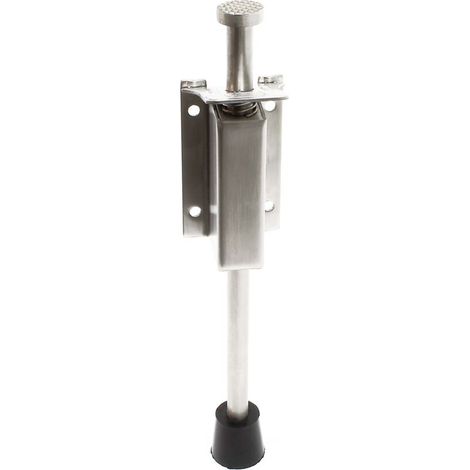 82–117 mm Edelstahl-Fußpedal, Türführung, Türstopper, Bodendämpfer, Türstopper, Fußpedalkeil, Beschläge