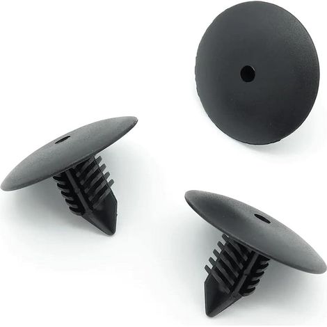 10x Clips de fixations de passage de roue garde boue pour Dacia