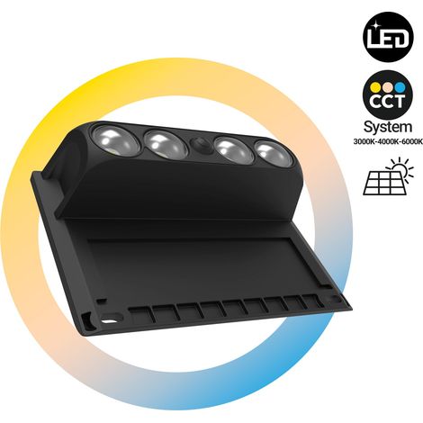 Lámpara LED Solar De Exterior - CCT - 4 LED - 120lm
