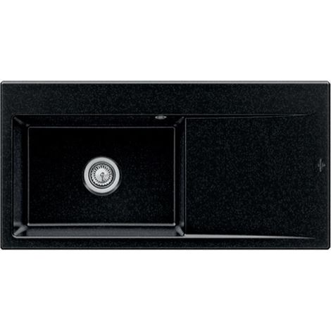 Villeroy & Boch Subway Style 60 - Fregadero de cerámica 100x51cm, CeramicPlus, cromita 336201J0 (1/4)