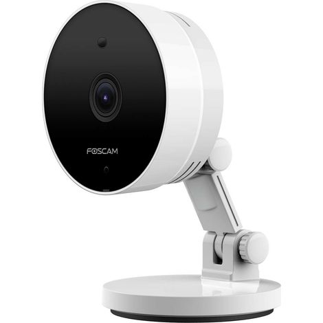 Foscam C5M 3K 5MP Dual Band WiFi Cámara de Vigilancia con Visión Nocturna de hasta 8 Metros, Audio bidireccional, Detección de Ruido y Movimiento, compresión de vídeo H.264+/H.264 (1/5)