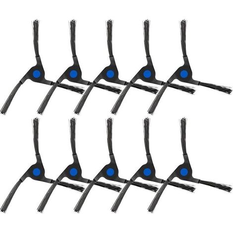 Cepillos laterales Ulisem (10 piezas) compatibles con ECOVACS DEEBOT X2 Omni / X2 Pro / X2, kit de accesorios (1/4)