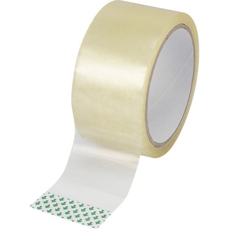 Basetech SH1998C345 SH1998C345 Verpackungsklebeband  Transparent (L x B) 50 m x 48 mm 1 St.