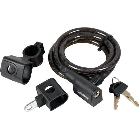 Cavo antifurto in acciaio a spirale Ø 10 mm - 120 cm (1/2)