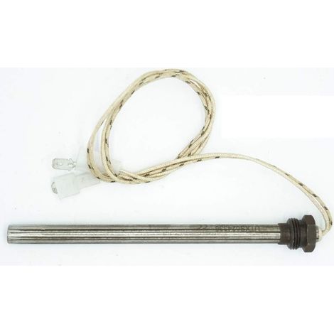 Ricambi Pellet Candeletta Resistenza Accensione per Stufa a Pellet Raccordo Filettato 3/8" GAS Diametro 9,9mm 280W Lunghezza Totale 160mm
