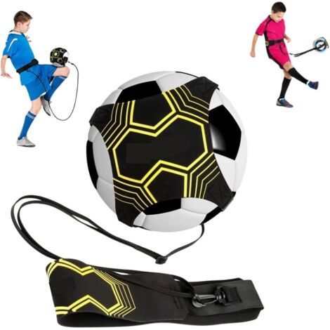 Ceinture d'entraînement de frappe de football Entraînez-vous à frapper la balle avec cette ceinture d'entraînement de football élastique. (1/5)