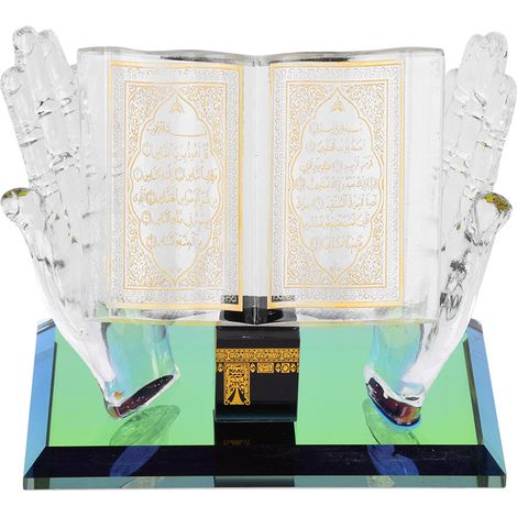 Modèles décoratifs en cristal musulman, artisanat architectural islamique, souvenirs, décorations de voiture (1/4)