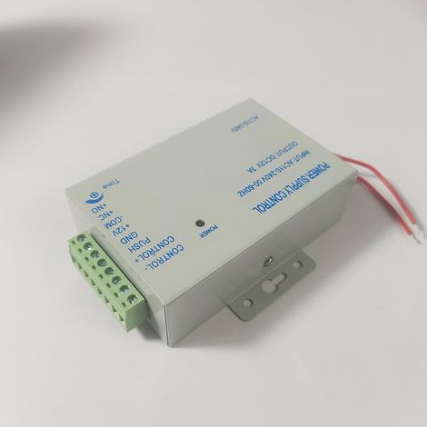 Alimentation de contrôle d'accès K80 Interrupteur d'alimentation DC 12 V AC 110240 V pour Tous Les Types système de contrôle d'accès de Verrouillage avec Retard (1/5)