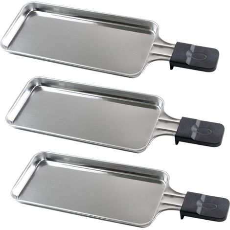 Ensemble de 3 pièces pour four électrique en acier inoxydable — Plaques de cuisson et accessoires pour rôtissoire