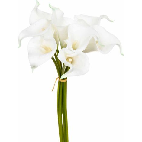 Bouquet de Fleurs "8 Aromes" 36cm Blanc (1/2)