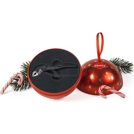 Idée de cadeau : pince multiprise miniature dans une boule de Noël festive (87 00 100 XMAS), Multicolore (1/5)